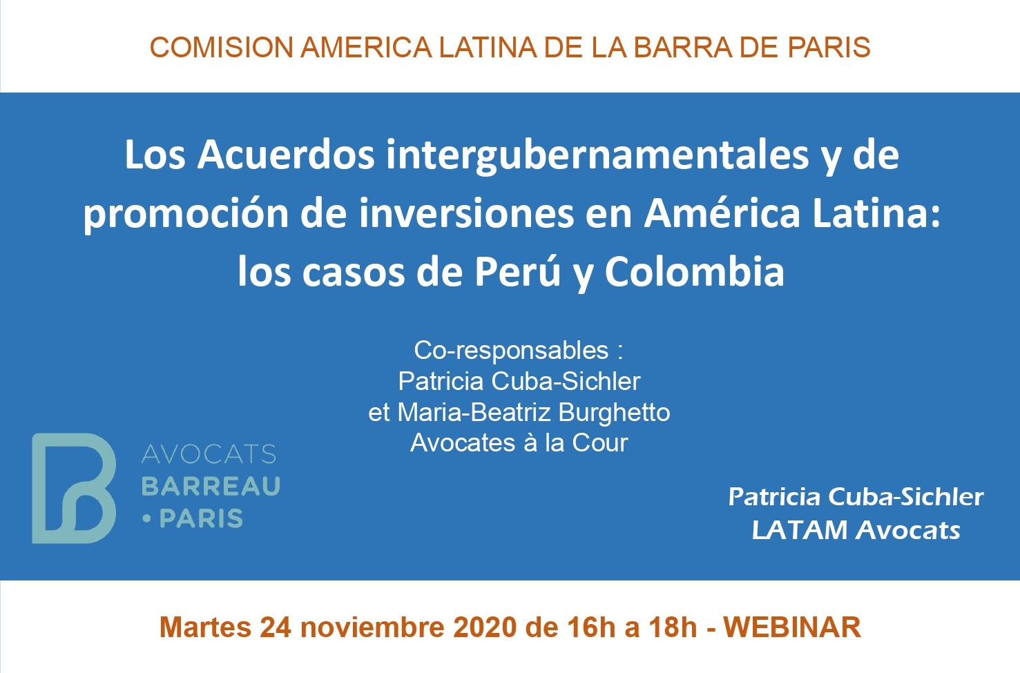 Acuerdos intergubernamentales G2G y de promoción de inversiones (API) en América Latina EGIS Perú y Francia