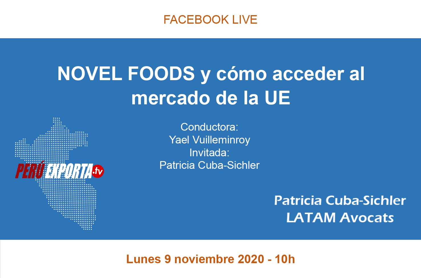 NOVEL FOODS cómo ingresar al mercado de la Unión Europea