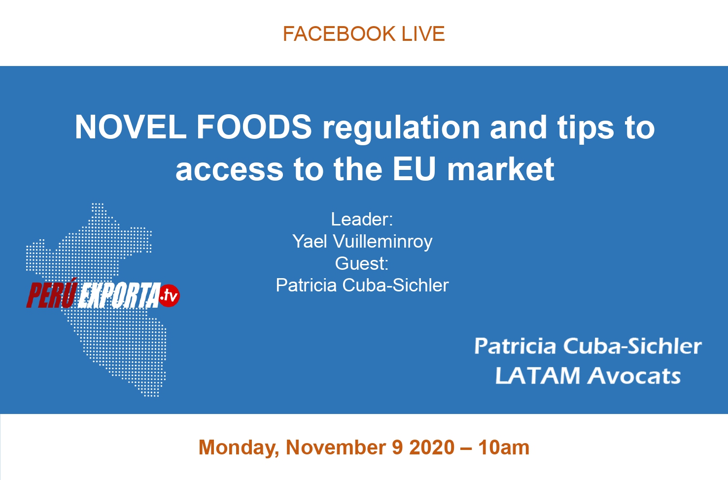 NOVEL FOODS how to access to the European Union market