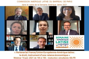 Semana América latina y Caribe 2021 Yann Aguila Laurent Martinet Philippe Bastelica